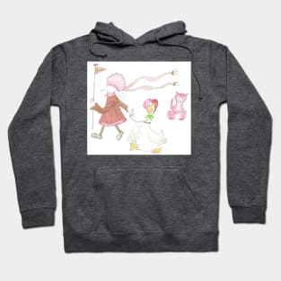 MadCatWoman Does Goosey Goosey Gander Hoodie